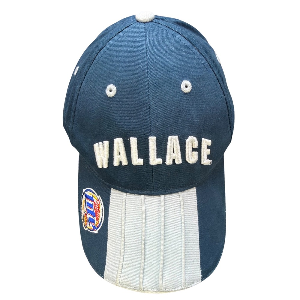 Vintage Y2K Rusty Wallace No. 2 Miller Lite NASCAR AP Action Strapback Hat Cap